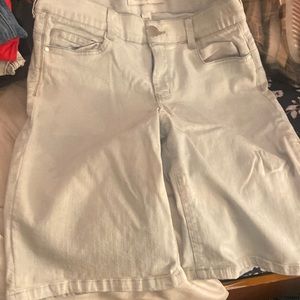 Denim Bermuda shorts